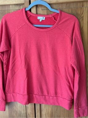 Sundry Red Crewneck Sweatshirt